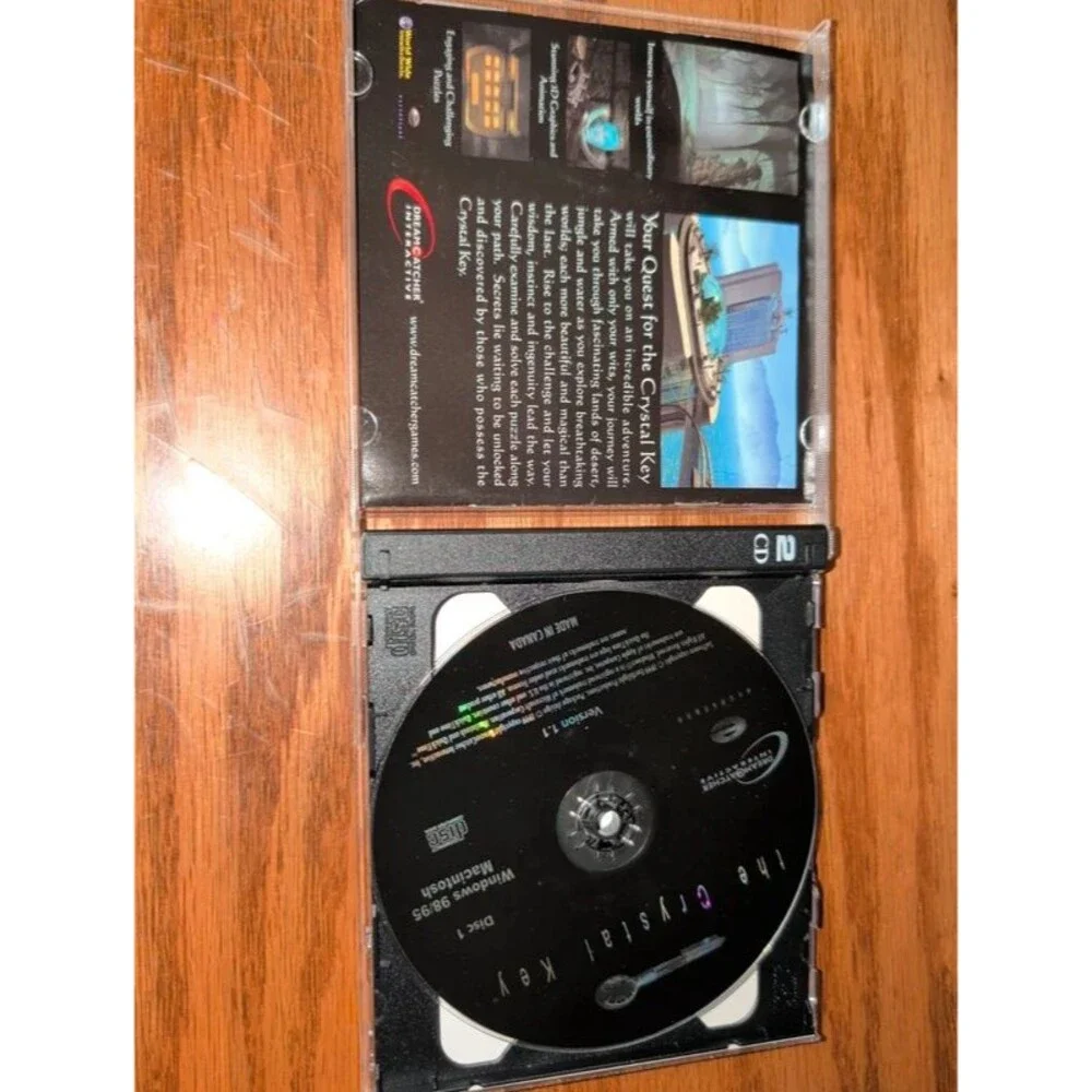 The crystal key PC game windows 98/95